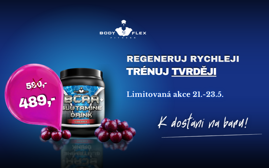 BCAA+GLUTAMINE DRINK: Limitovaná mega akce je tady! 🔥