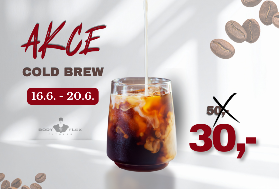 COLD BREW v mega akci ‼️✨